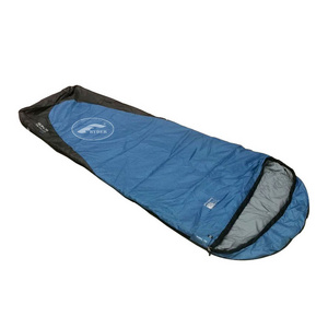 China Supplier  Light Weight MicroX+ Hollow Fiber Filling Hybrid Mummy Sleeping Bag 3 Season Semi Rectangular Shape