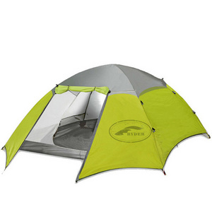 Hiking Elegant Aluminium Pole Frame Two Person Picnic Seam Taped Dome Tent for Outdoor Sports Self Standing Watershed 2000mm