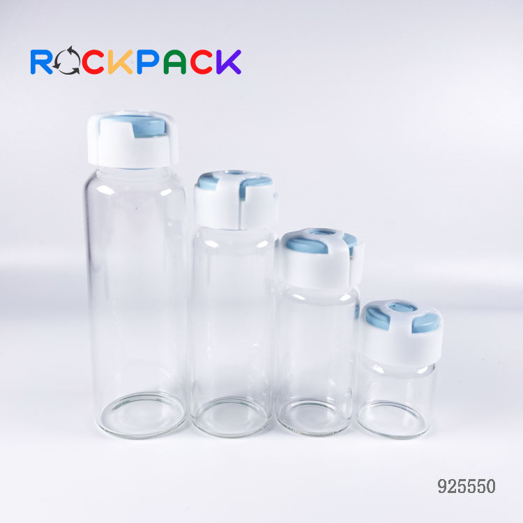 3ml 5ml 10ml 20ml Wholesale pharmaceutical vial for injection with rubber stopper and flip cap