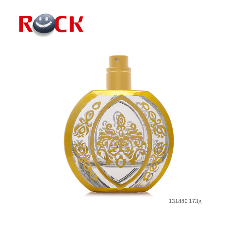 50ml travelling gold arabic perfume glass bottles for man