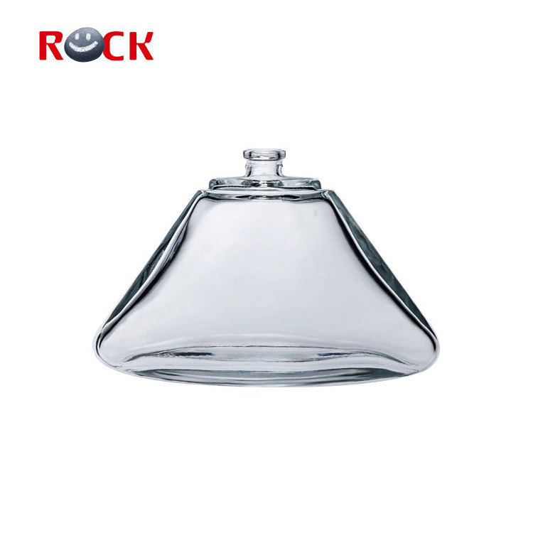 100ML triangle shape perfume bottle with cap