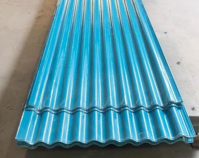 corrugated wave FRP fiberglass roof sheet red blue yellow flashing tile roofing awning canopy China ROCKPRO factory