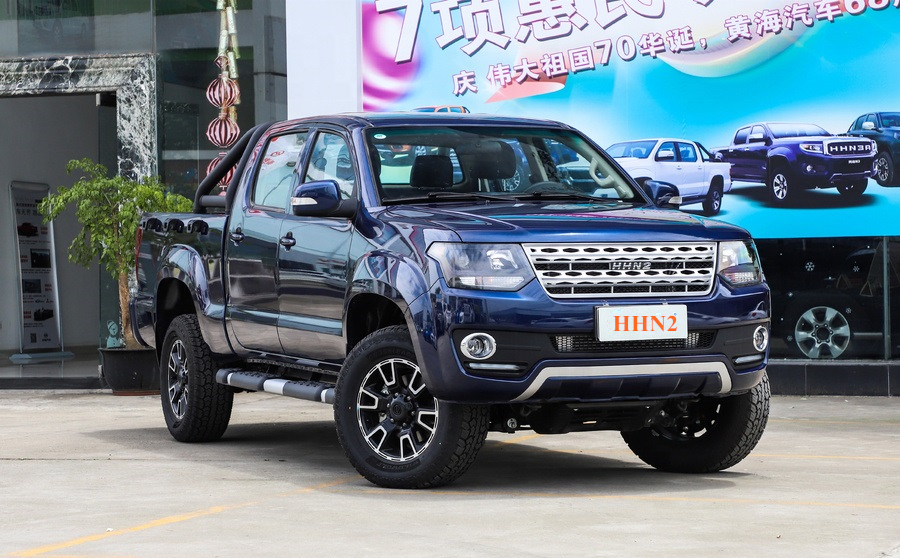 Chinese pickup car 4WD left hand drive pickup truck gasoline engine