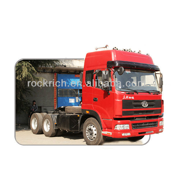 Double Sleeper Cabin 6x4 40 ton Right hand drive tractor head truck for sale