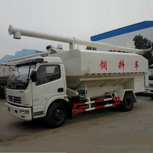 RHD LHD Bulk 5- 20T Animal Feed Fodder Tank Transport bulk Feed Delivery Tanker Truck