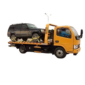 Hot sale 4x2 flatbed wrecker tow truck diesel 10 ton  tow truck bed for sale