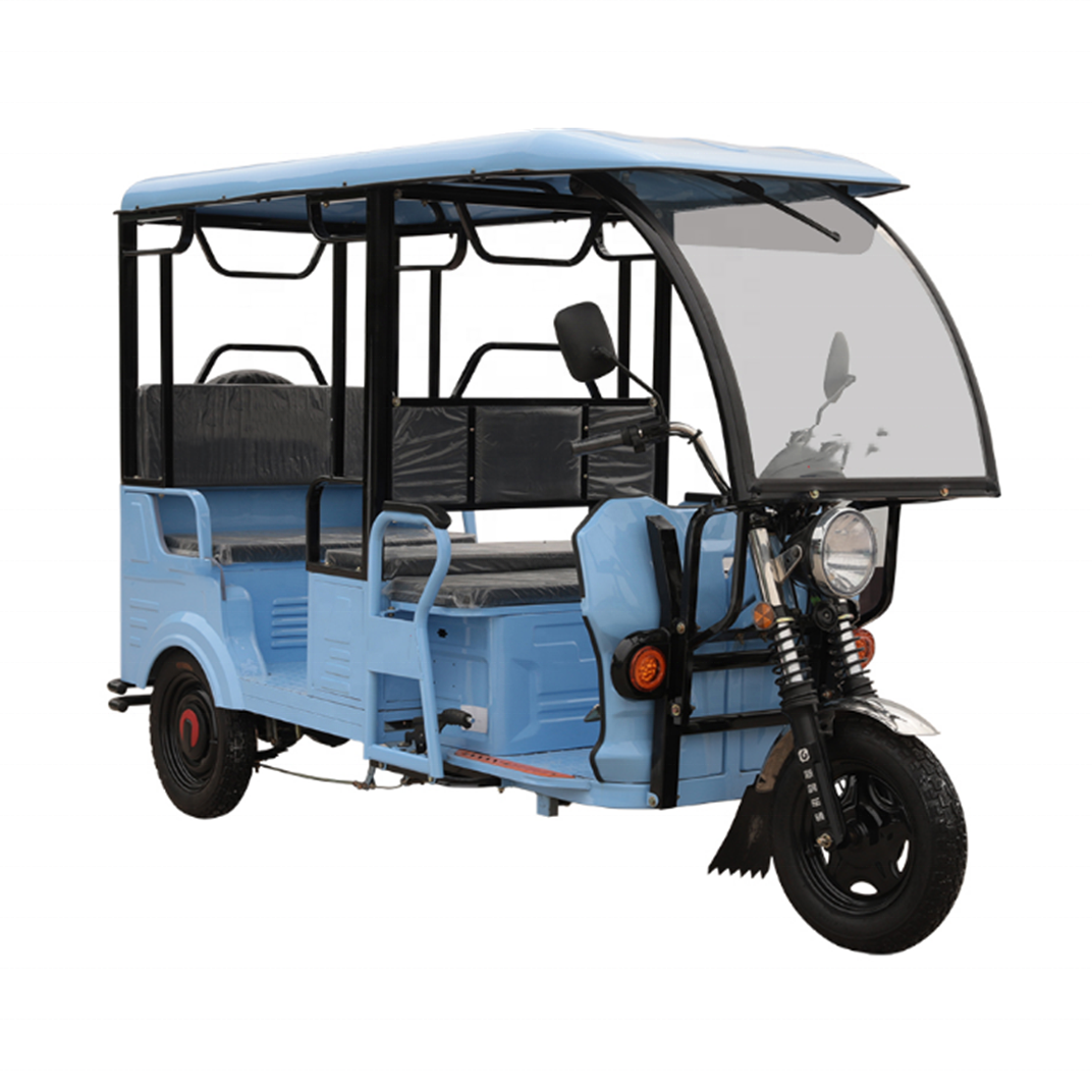 Electric passenger tricycle tuk tuk tricycle 3 wheeler 4 seats made in China