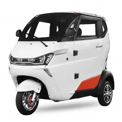 Three Wheels Cargo passenger Electric Tricycle Motorcycle Rickshaw Fully Enclosed Mobility Scooter Cargo Motor with Cabin