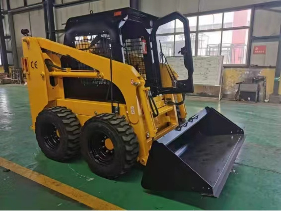 Chinese Factory Mini Skid Steer Loader Manufacturer Mini Crawler Tracked