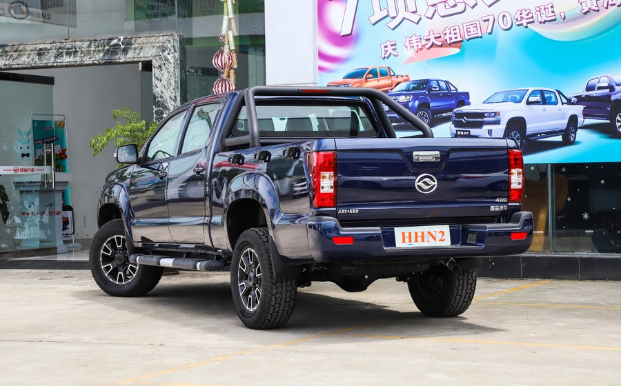 Chinese pickup car 4WD left hand drive pickup truck gasoline engine