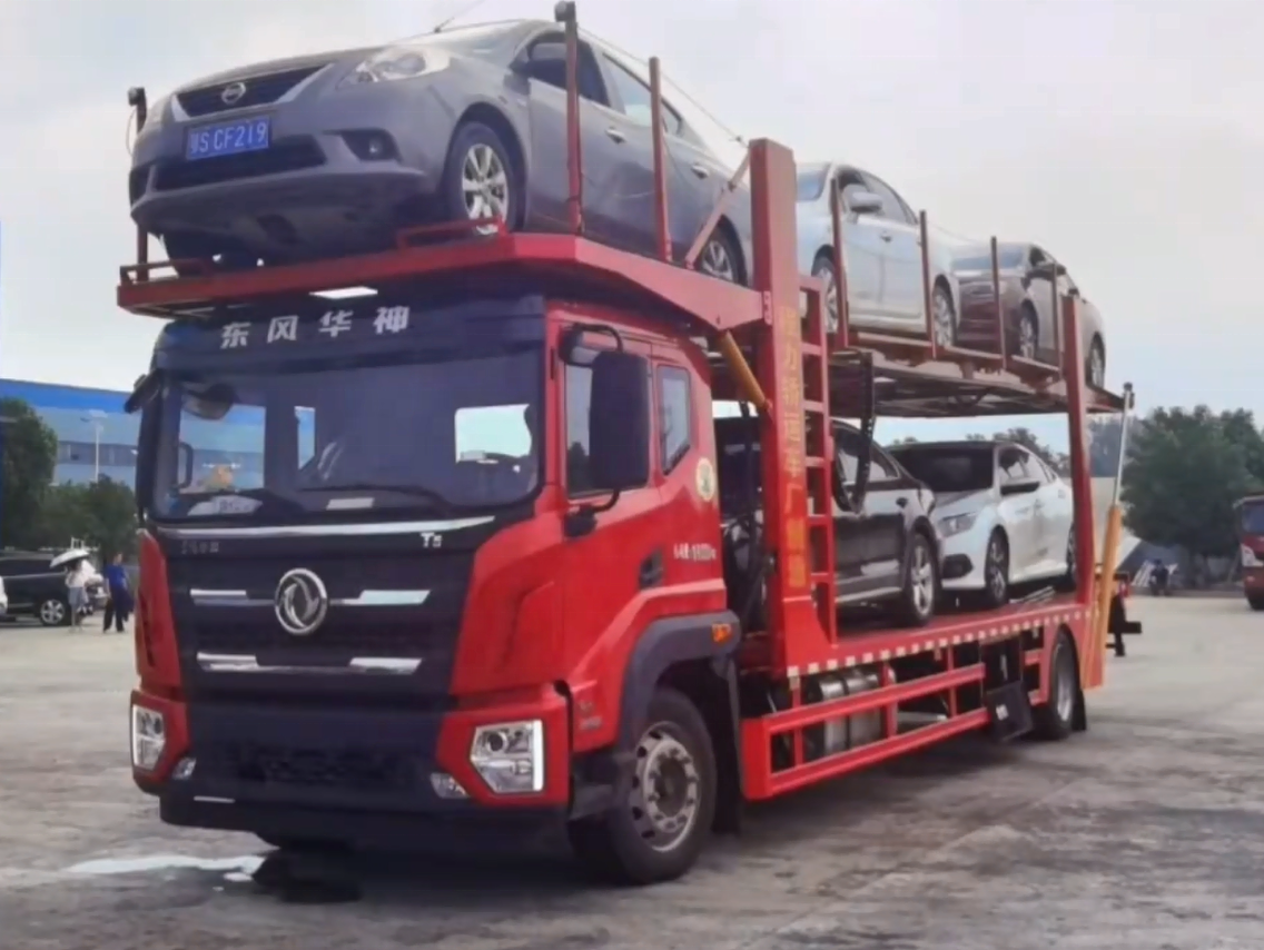 Towing 5 Car Double Deck China Rescue Sliding Platform Road Recovery Wrecker Towing Truck For Sale