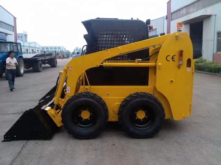 Chinese Factory Mini Skid Steer Loader Manufacturer Mini Crawler Tracked