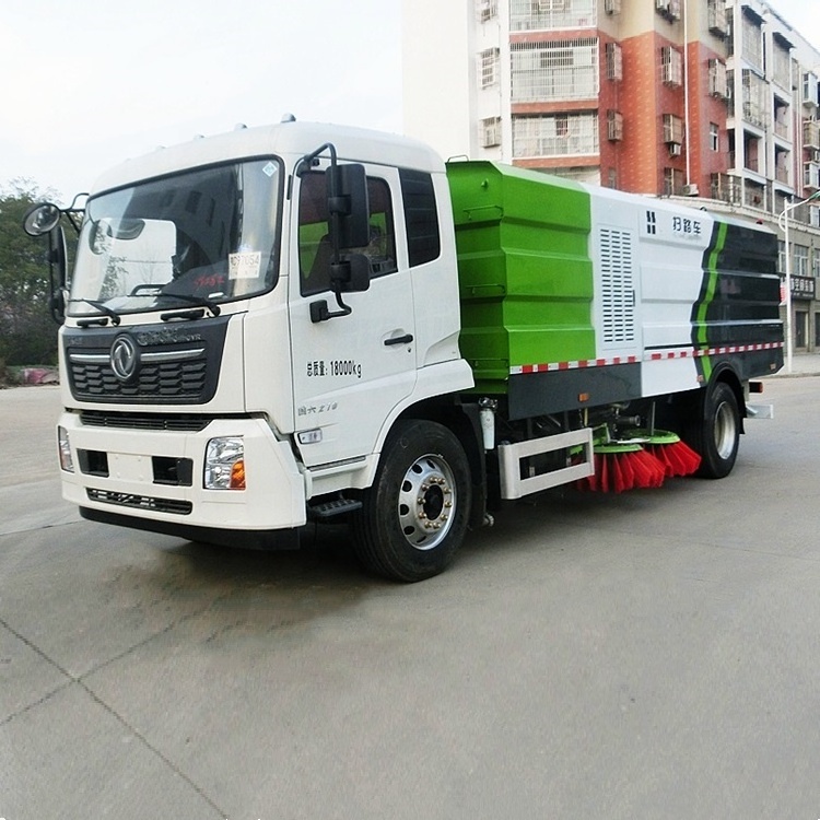 China manufacture price high quality city street road cleaning sweeper truck vehicle for sale