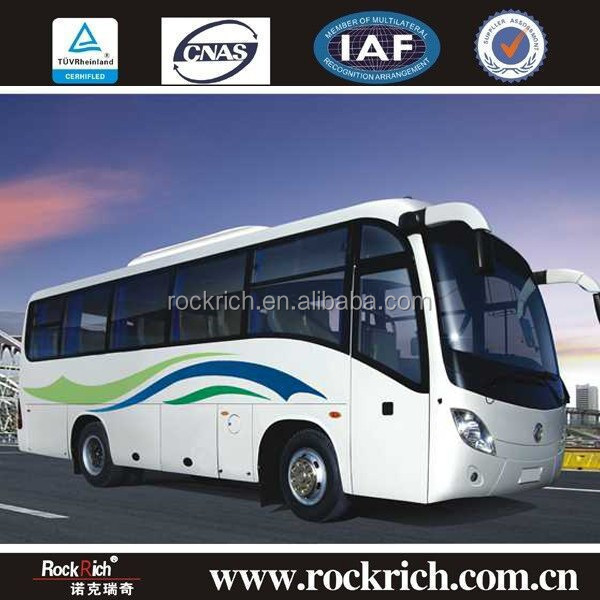 Luxury Bus Design! China Manufacture Diesel 30 seater Diesel Engine Medium Luxury New Model Tourist Bus For Sale