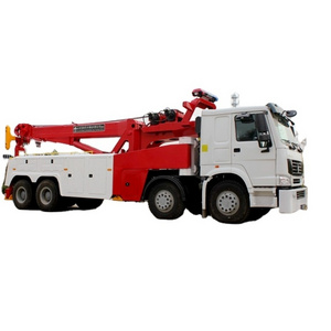 China 8X4 heavy duty 4 axles 60 ton rotator tow truck wrecker for sale