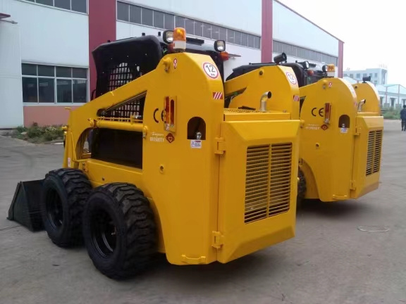 Chinese Factory Mini Skid Steer Loader Manufacturer Mini Crawler Tracked