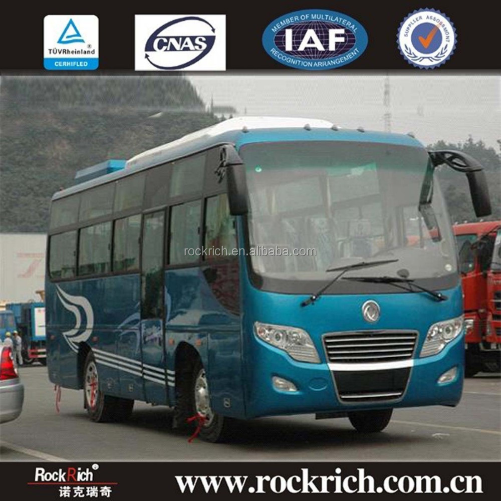 Off Road Bus For Sale! China Manufacture Dongfeng Diesel Engine 8m Medium Luxury Coach Bus For Hot Sale