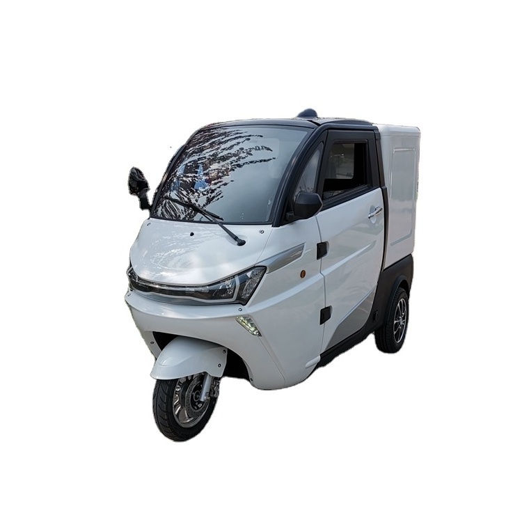 OEM Mobile Pizza Food Cart Fast Food Truck Customized 3 Wheel Electric Tricycle Van for Sale