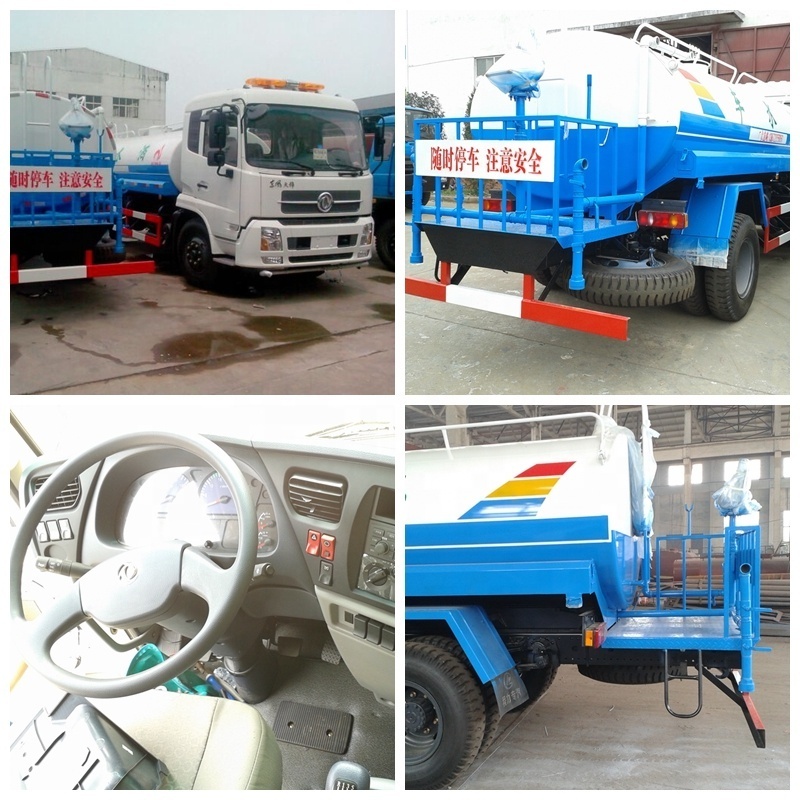 Cheap Price Dongfeng 4*2 water tanker truck 6-7m3 water tank truck for sale