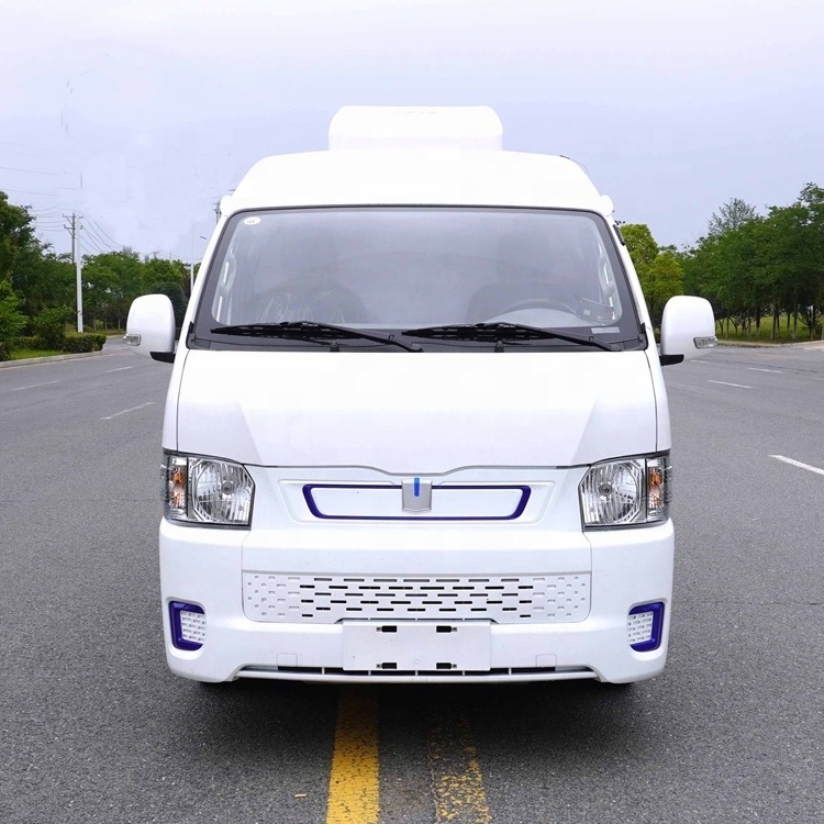 100% pure electric quality guarantee 4x2 cooling van box truck refrigerated mini cargo van for sale