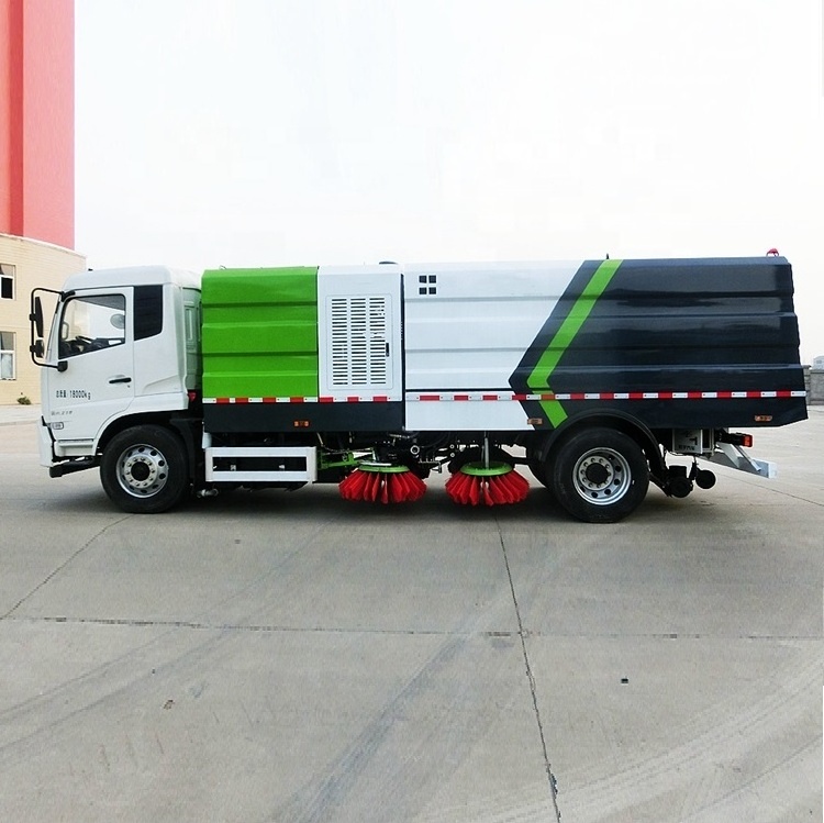 China manufacture price high quality city street road cleaning sweeper truck vehicle for sale