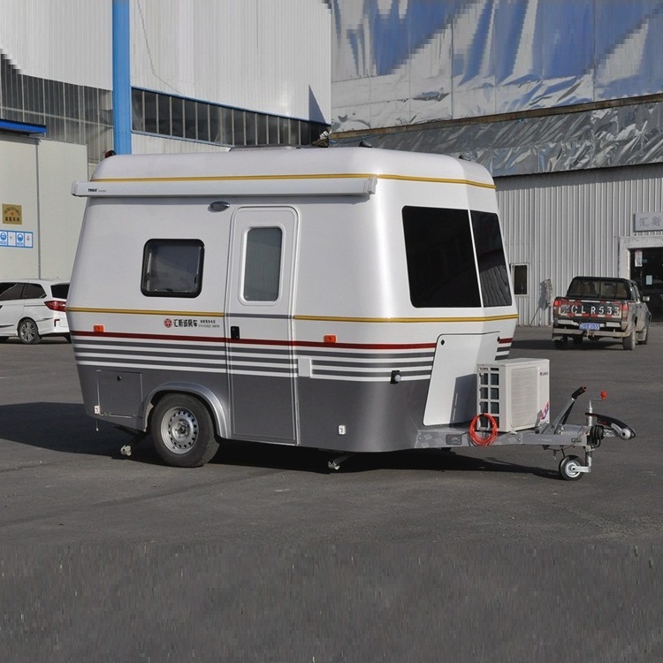 Hot sale  travel caravan camper trailer for family vocation