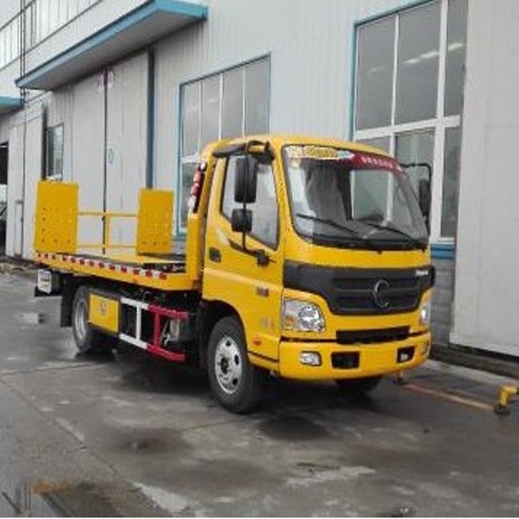 Dongfeng wreker truck 4*2 tow truck rollback wrecker bed for sale