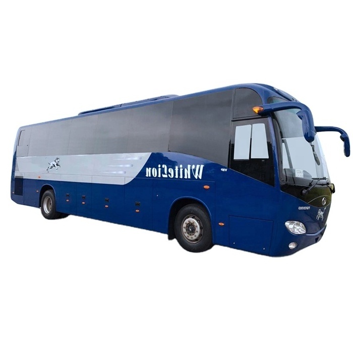 Africa popular right hand drive luxury bus 12m 65 seats new front engine passenger coach bus