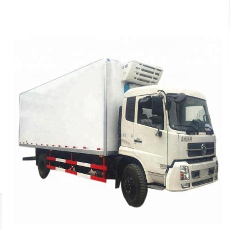 sea food transport 210HP Refrigerator Box Truck