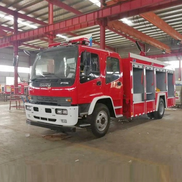 isuzu factory  Water Tank Foam Fire Fighting Truck for sale