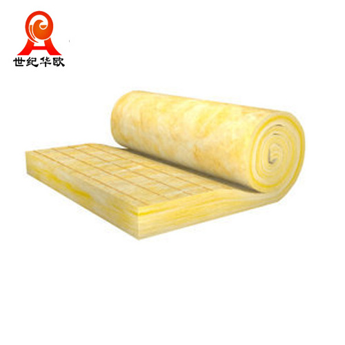 50mm Thickness Glass Wool Yellow Fiberglass Insulation