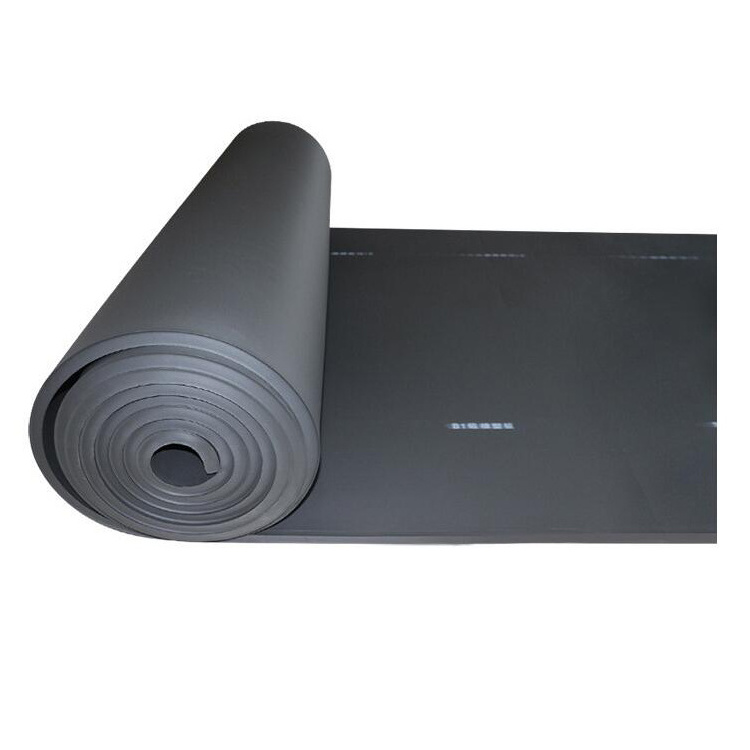 Closed Cell Elastomeric Eco Natural 30mm Rubber Foam Sheet Heat Insulation