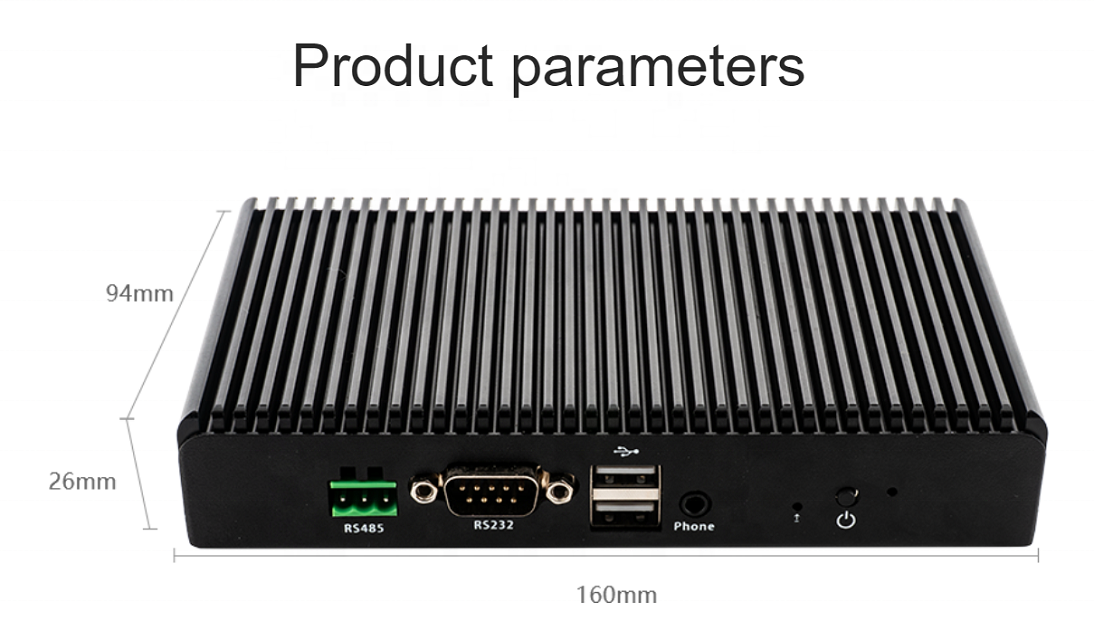 RK3399Pro Six-core 64-bit ai npu 2.8tops Open Source smart android linux os industrial fanless edge computing rk3399pro mini pc