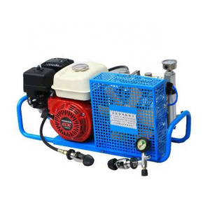 Portable Dive Bottle Compressor Gasoline Engine High Pressure 3000 psi Air Compressor RKH-100P