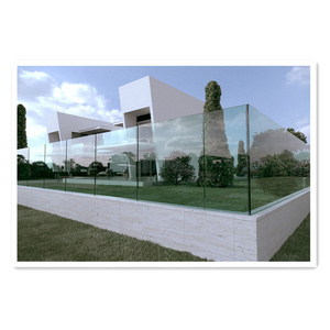 tempered glass fence panels frosted glass fence panels