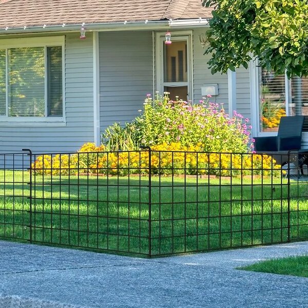 cheap chain link shopping metal fence t posts no dig wire mesh goat dog farm cheap fences