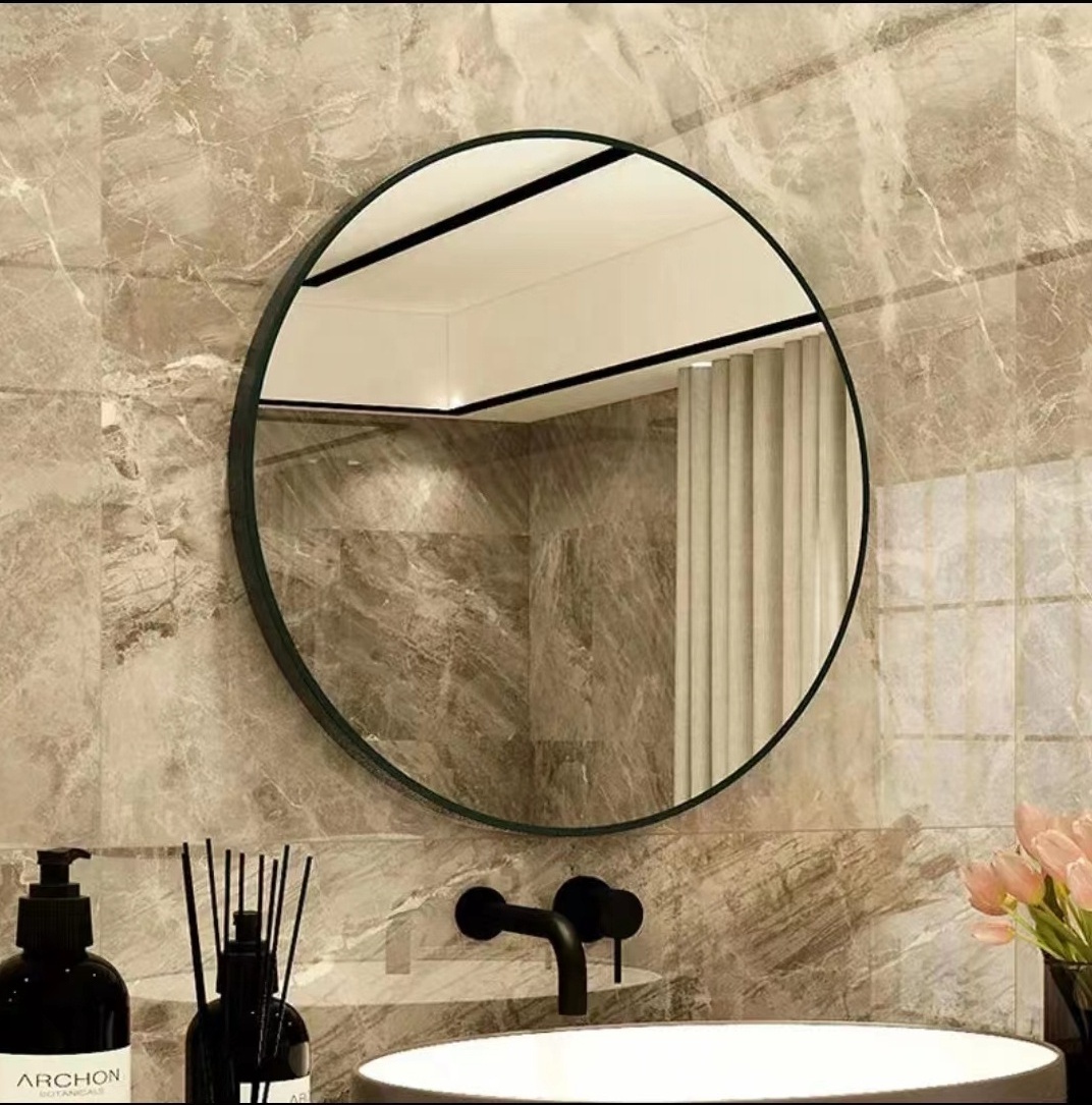 4mm 5mm 6mm plain silver float wall mirror