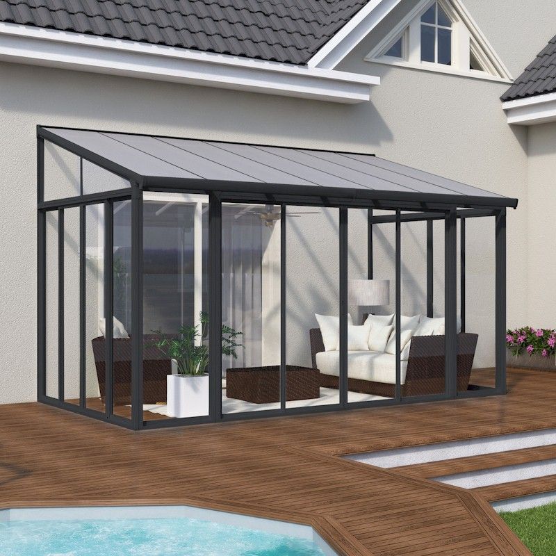 for sale used  portable four season kit free standing  sunrooms glass houses aluminum sunroom