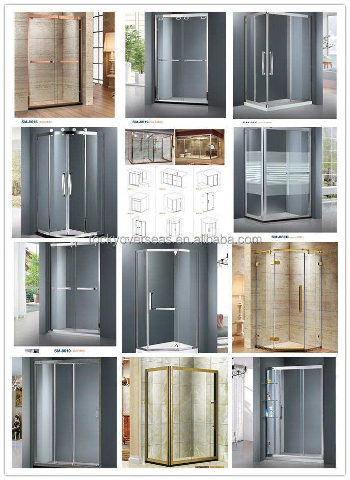 shower glass tempered shower screen wall bathroom glass panels room doors tempered shower door glass