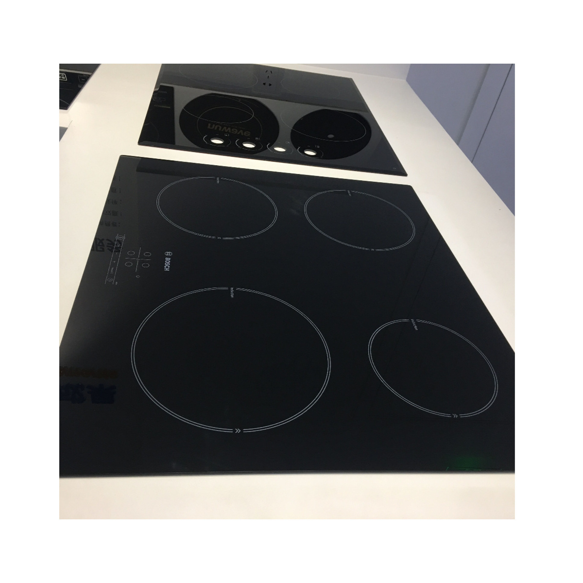 induction cooker heat resistant 800 degree black ceramic glass plate