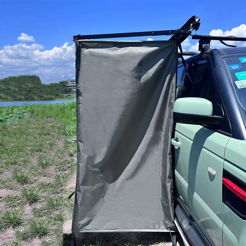 Factory Supply Easy To Install Car Side Shower Tent Wholesale Outdoor Car Shower Tent For Camping