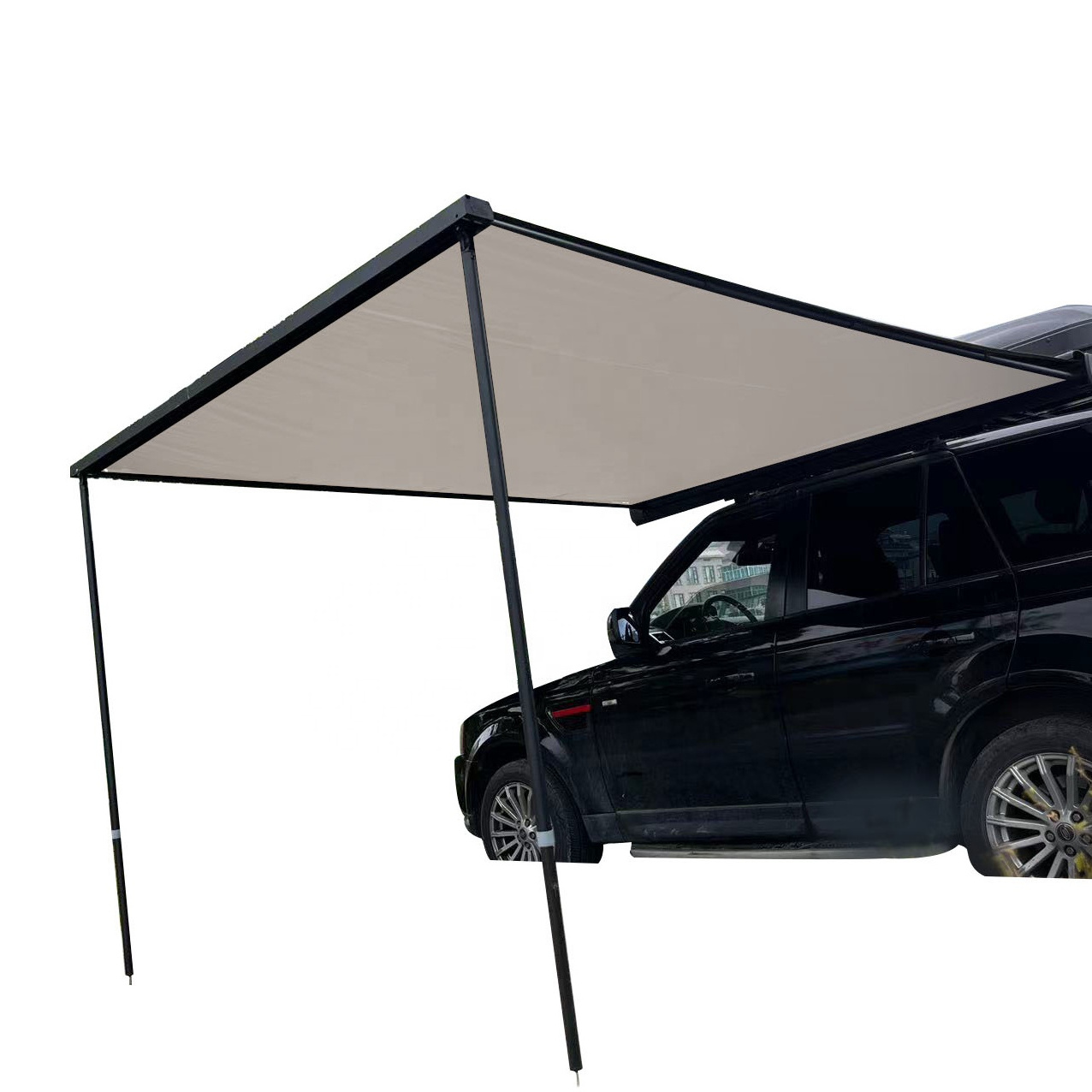 Wholesale Price 4x4 Off Road Retractable Car Side Awning Tent  Aluminum Shell For Tents Camping