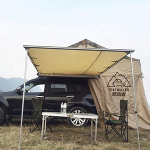 PVC Cover  awning 180 degree car side awning tent for camping