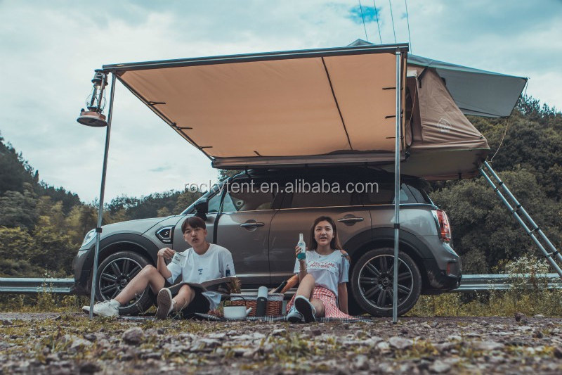 PVC Cover  awning 180 degree car side awning tent for camping