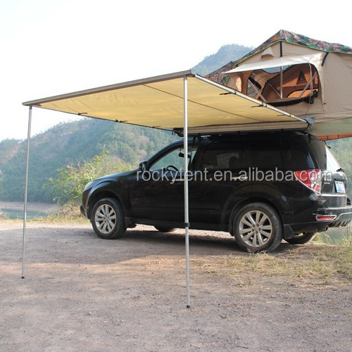 PVC Cover  awning 180 degree car side awning tent for camping