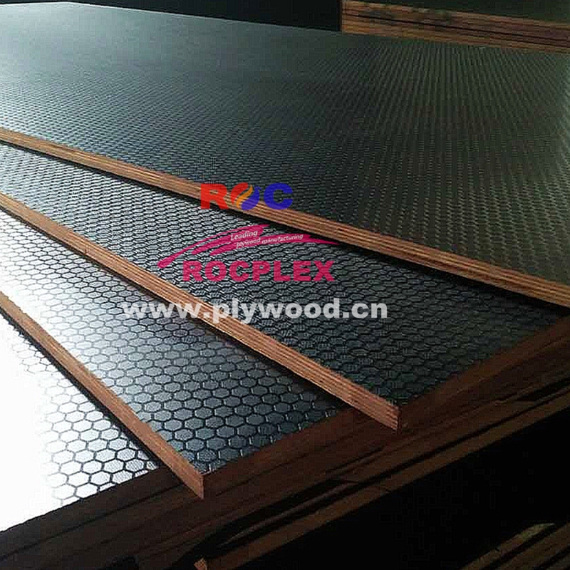 waterproof 21mm 18mm 9mm anti slip plywood marine floor use, 12mm anti-slip plywood