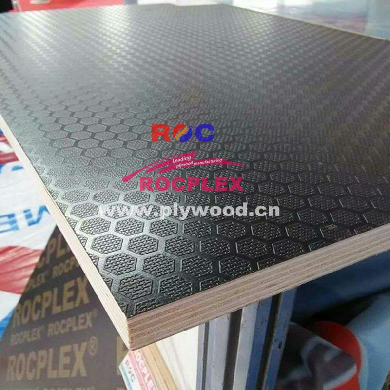 waterproof 21mm 18mm 9mm anti slip plywood marine floor use, 12mm anti-slip plywood