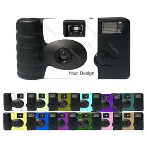 Wholesale Disposable Camera Flash 17exp 27exp Custom Wedding Single Use Camera With Film