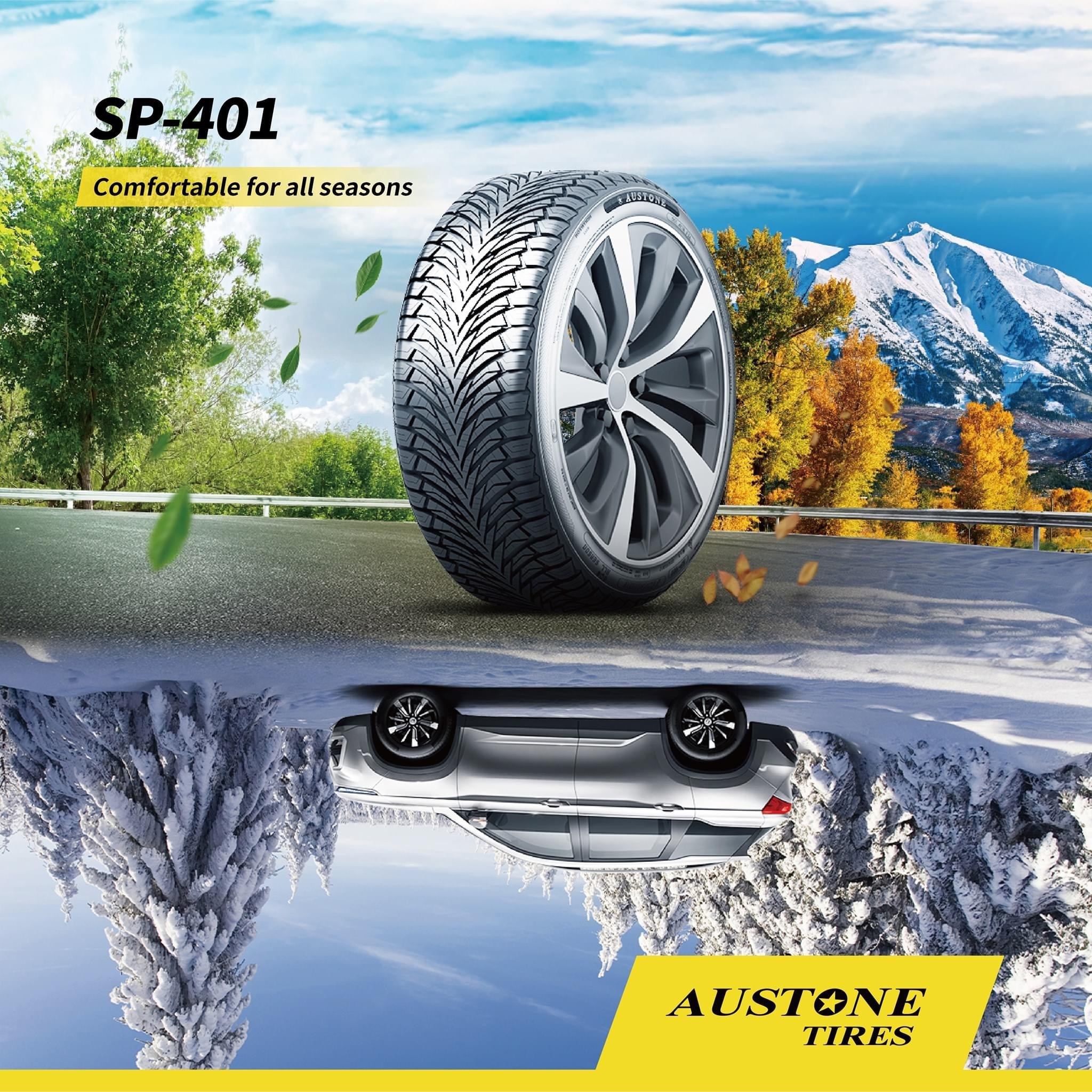 New AUSTONE tyres All season tire for Germany 205/55R16 SP-401 pattern