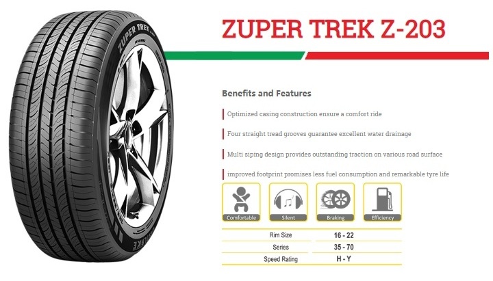 New Goodride ZUPER TREK Z-203 Tyres for SUV light truck strong grip